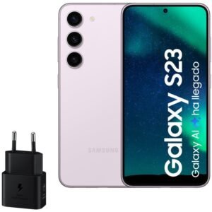 Samsung Galaxy S23 128GB Lila Libre + Cargador 25W