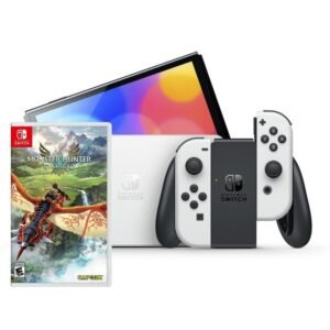 Nintendo Pack Switch OLED Blanca + Monster Hunter Stories 2