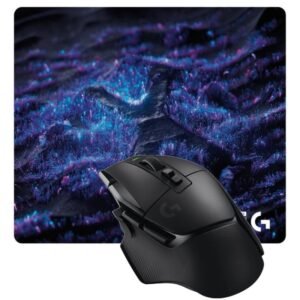 Logitech Pack G G502 X LIGHTSPEED Ratón Inalámbrico Gaming 25600DPI + Logitech G640 SE 10º Aniversario