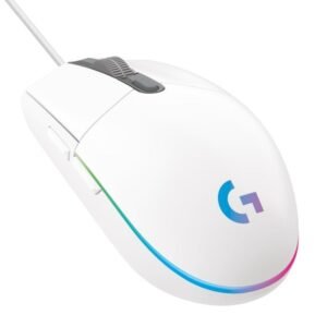Logitech G203 Lightsync 2nd Gen Ratón Gaming 8000DPI RGB Blanco