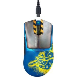 Razer DeathAdder V3 Pro Fortnite Edition Ratón Gaming Inalámbrico 30000 DPI Azul