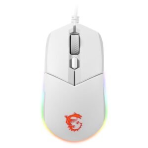MSI Clutch GM11 Ratón Gaming 5000 DPI Blanco