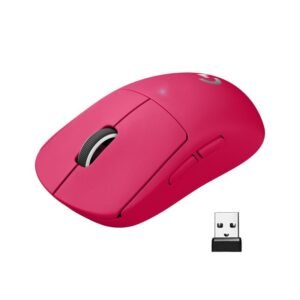 Logitech Pro X Superlight Ratón Gaming 25600DPI Rosa