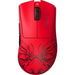 Razer DeathAdder V3 Pro Faker Edition Ratón Gaming Inalámbrico 30000 DPI Rojo