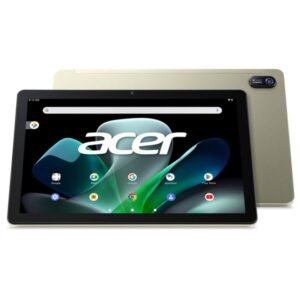 Acer Iconia Tab M10 10.1″ FHD 4/128GB Gris Champán + Funda de Silicona Transparente
