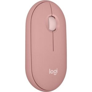 Logitech Pebble Mouse 2 M350s Ratón Inalámbrico Rosa 4000 DPI