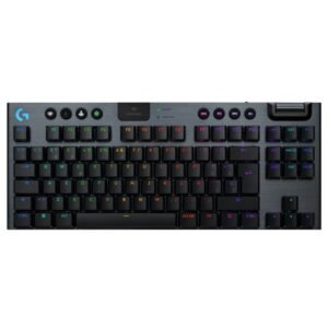 Logitech G915 X LIGHTSPEED TKL Teclado Mecánico Gaming Inalámbrico GL Tactile PBT Negro