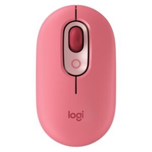 Logitech POP Ratón Inalámbrico Emoji Personalizable 4000DPI Rosa