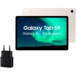 Samsung Galaxy Tab S9 WiFi 8/128GB Beige + Cargador