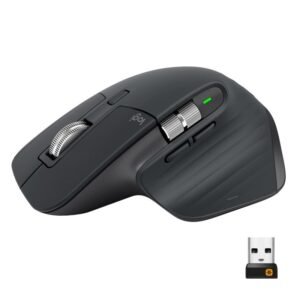 Logitech MX Master 3 Ratón Inalámbrico Avanzado 4000DPI Grafito