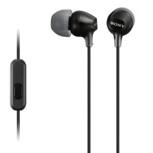 Sony MDR-EX15AP Auriculares con Micrófono Negro