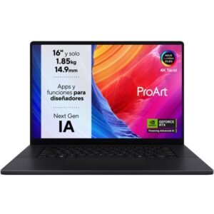 ASUS ProArt P16 OLED H7606WV-ME029W AMD Ryzen AI 9 HX 370/32GB/1TB SSD/RTX 4060/16″ Táctil