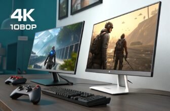 Comparativa de monitores 4K vs. 1080p para gaming
