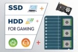 Guía completa sobre almacenamiento SSD vs. HDD para juegos