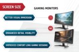 La importancia del tamaño de la pantalla en monitores de gaming